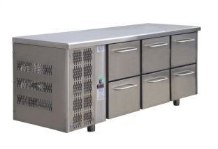 RCTT.HP - Refrigerated counter with drawers 200