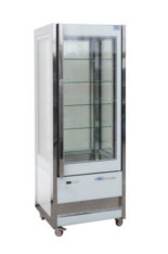 REBV.LLBTW - Panoramic upright display ice cream and frozen food LUX WHITE