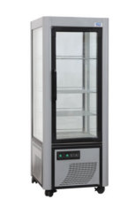 RETV.GP - Four-sided glass display fridge LED