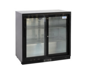 RETV.GR - Undercounter display fridge with sliding doors